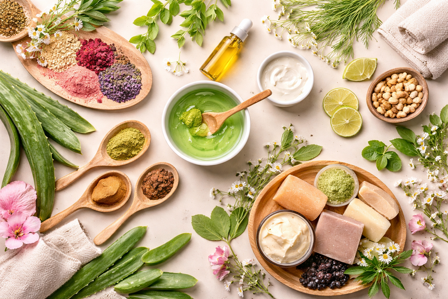 Natural skincare ingredients